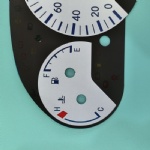 Cluster dials of instrument